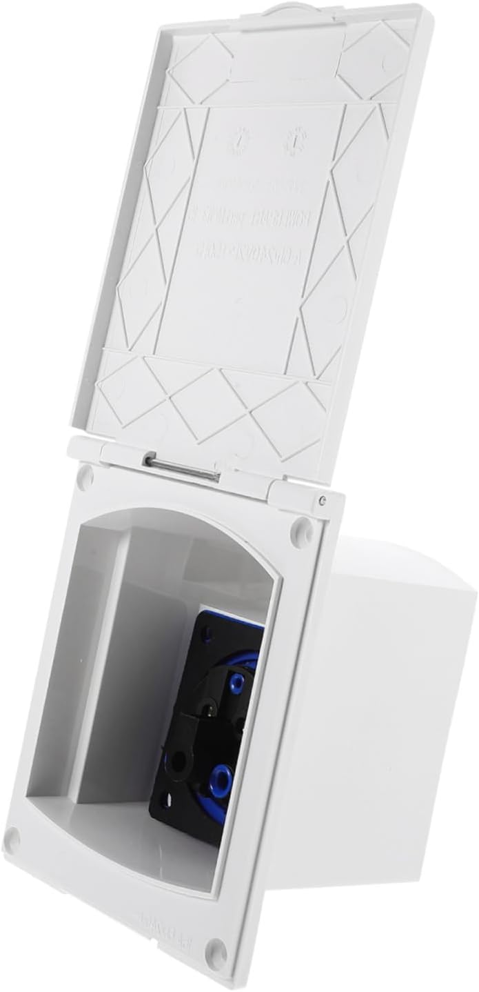 Mobestech 5pcs Rv Inlet Socket Power Inlet Box for Outdoor Use Compatible Rvs and Generators Easy to Install Weatherproof Design for Performance