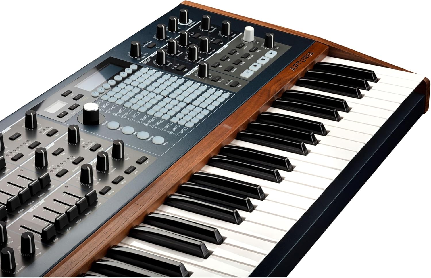 Arturia PolyBrute 6-Voice Polyphonic Morphing Analog Synthesizer Natural Wood