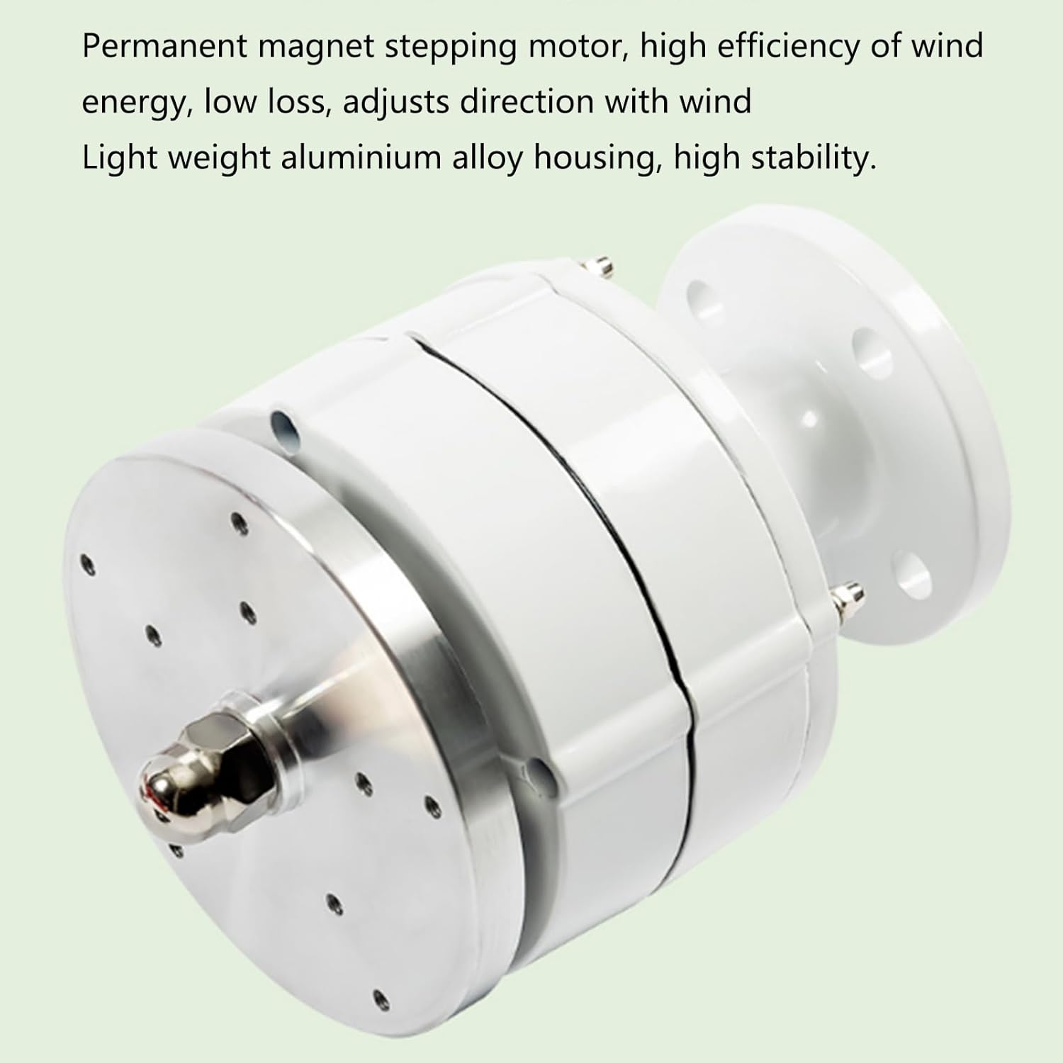 Spiral Wind Vertical Turbine Generators,12V 24V 3 Blades with MPPT Controller Wind Power Turbine Generator for Home Factory Use (Red)