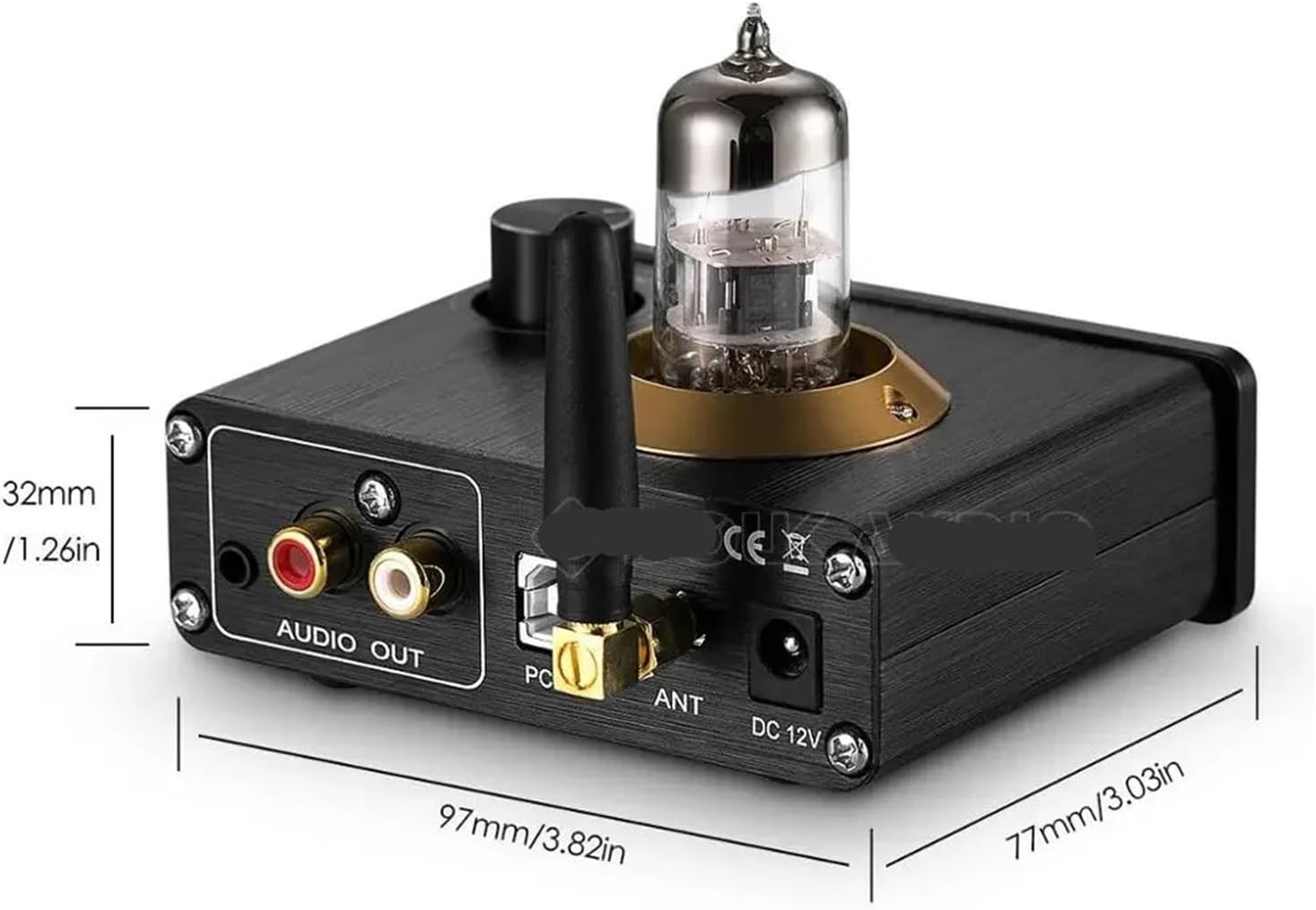 U4 Mini 5.0 Tube Headphone Amplifier U DAC Stereo Audio Preamplifier U Sound Card X-LL
