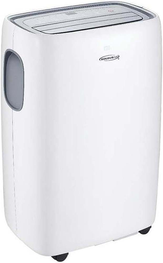 KY-120HP Portable Air Conditioner with Heat Pump, White, 12000 BTU Cooling Capacity, 10000 BTU Heating Capacity, 132 Pints/Day Dehumidifier Capacity, 24-Hour Programmable Timer