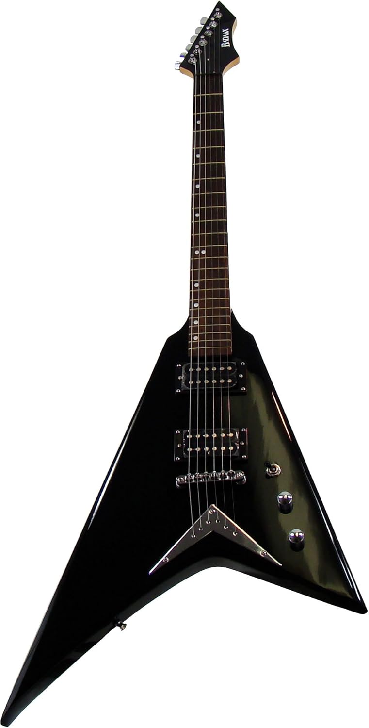 Offset RRV cut Electric Guitar - Black