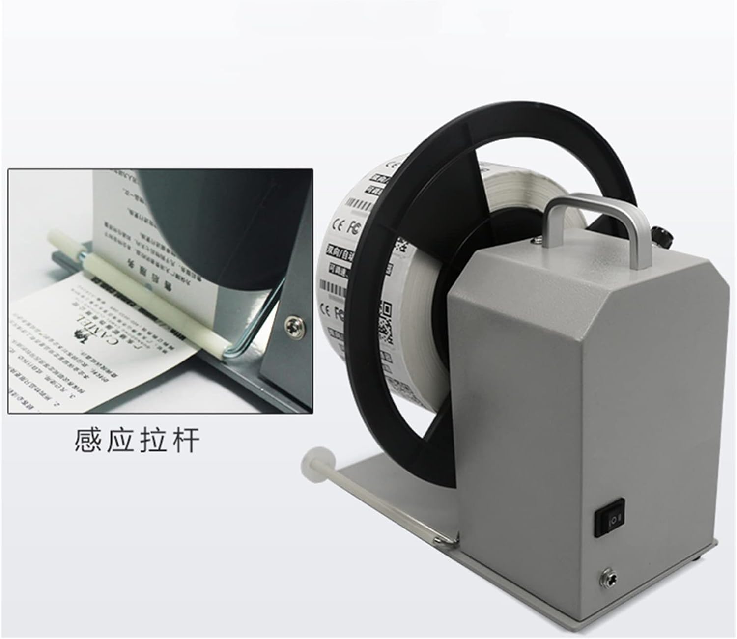 TCW-Q5 Automatic Label Rewinding Machine Label Rewinding Machine Two-way Winding Labeling Machine with Efficiency(Type)