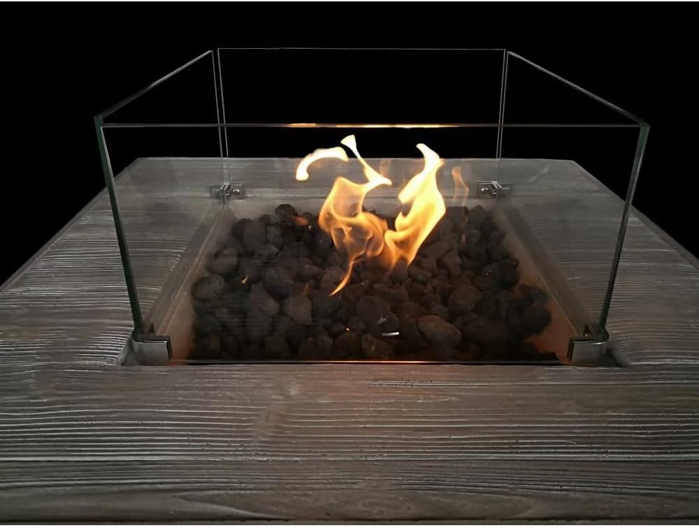 Fibre Reinforced Concrete Propane Fire Pit Table