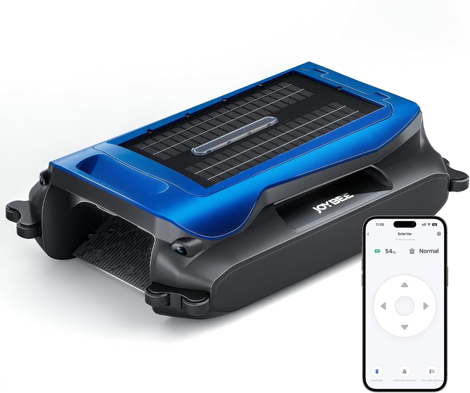 24/7 Solar Powered Automatic Electric Pool Skimmer Robot Floating Surface Cleaner for Above Inground Pools. Auto Robotic Pool Skimmer with Efficient Solar Breeze and Water Skimming Power