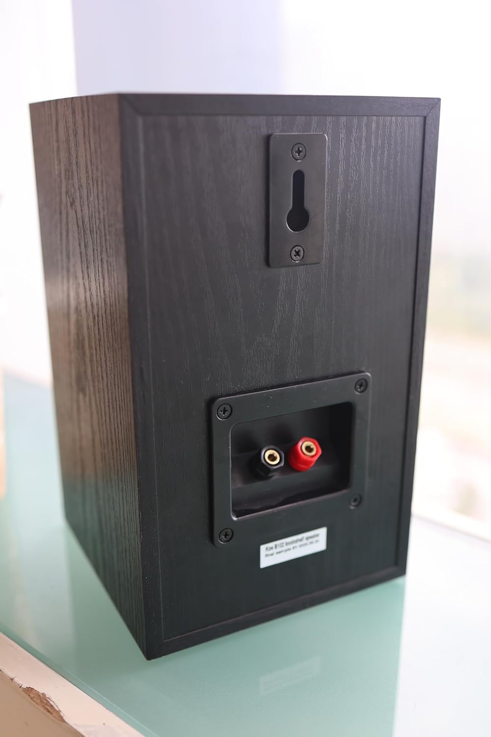 Audio Express Koe’ B102 – 100 Watt Home Theater, Passive Bookshelf Speakers (Pair) Hi-Res Audio, Excellent Response, HiFi, Satellites, Includes SPL/Freq Graph, Wall-Mountable, Black