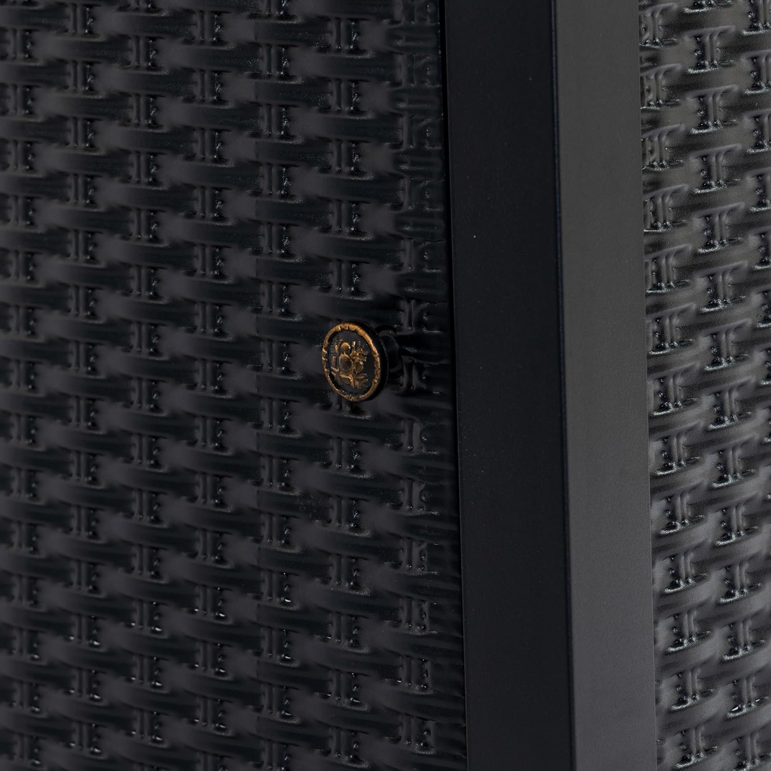 Square 28in Iron Propane Firepit Table 50000BTU Controlled Flame Sturdy Outdoor Multi Function Coffee Dining Bar Table Black