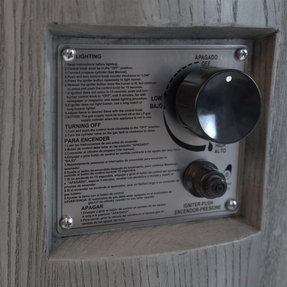 32000 BTU, CSA Certification Diameter 20 Inch Round Outdoor Gas Fire Pit,Contain 2.5kg Lava Stone and Rainproof Cover,Suitable for Outdoor Garden