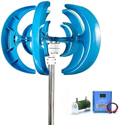 2000W Wind Turbine Generator Kit - 12V/24V/48V, Efficient Three-Phase Windmill for Home Use, Low Start-Up Speed, Off-Grid Renewable Energy Solution (48V)