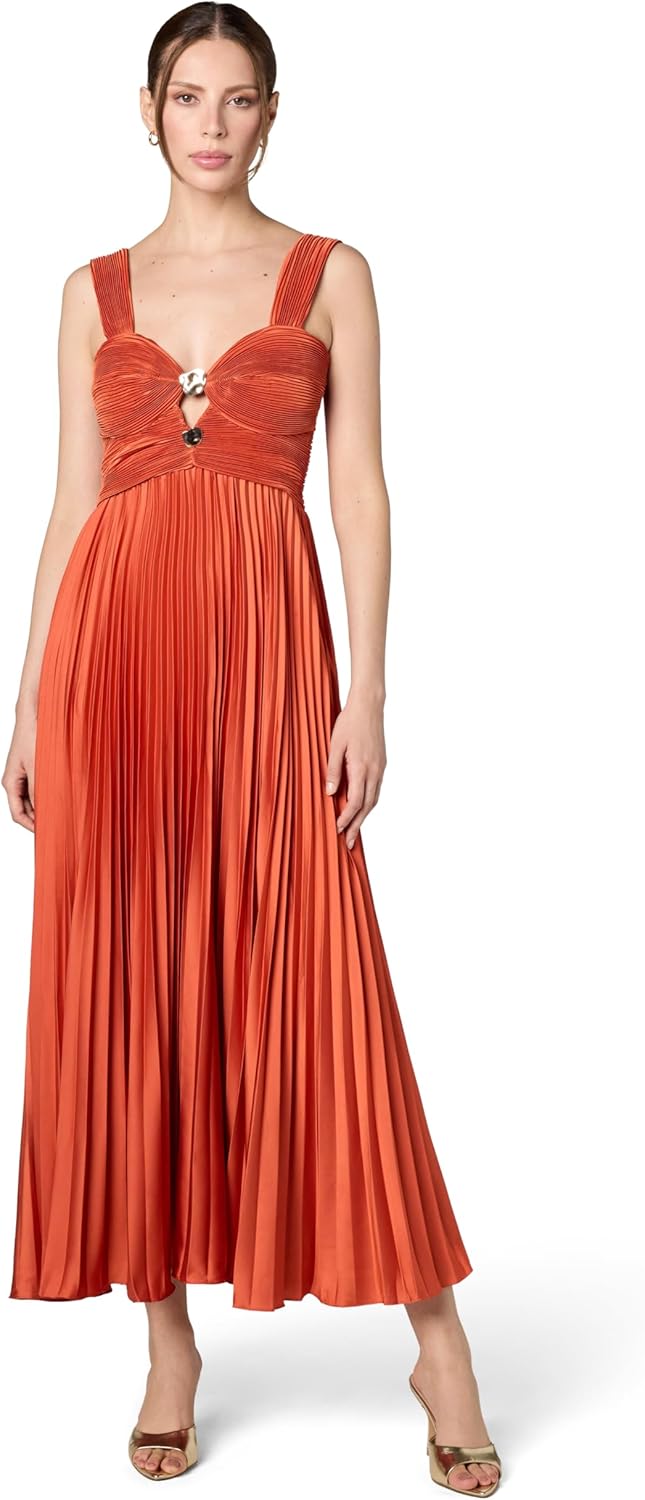 Amur Womens Gisella Midi Dress