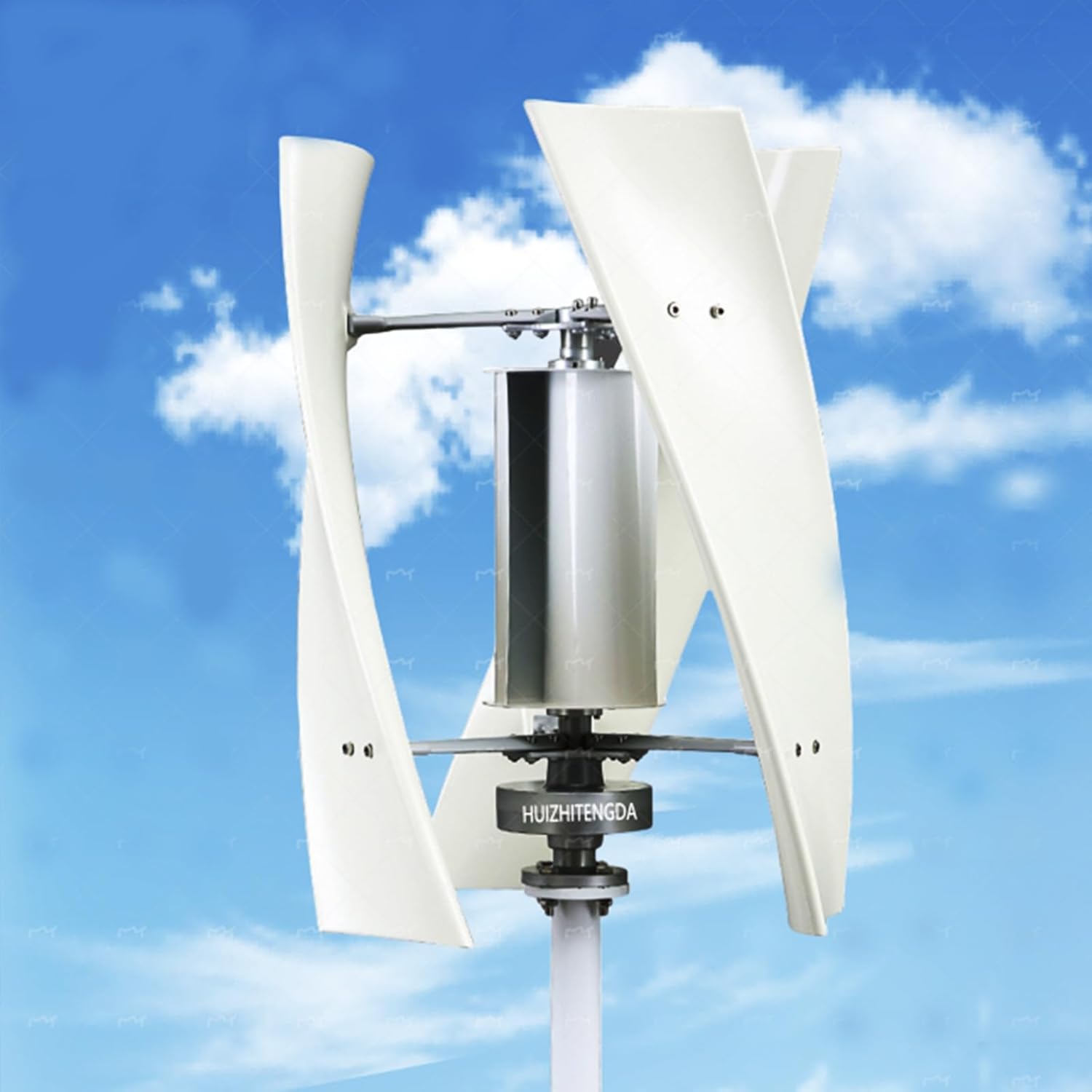 3000W 3-Phase Vertical Wind Generator, 12V-220V Wind Turbine Wind Turbine Controller Windmill Electromagnetism