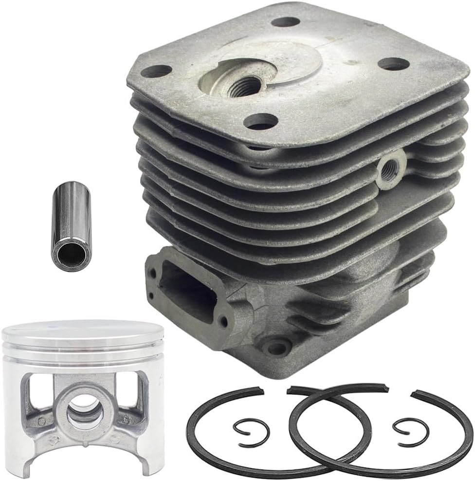 [Outdoor Tools] 576270002 576270003 60mm Cylinder Piston Ring Assembly Kit for Husqvarna K1260 Concrete Cut Off Saw 3120XP Chainsaw [Replacement Parts]