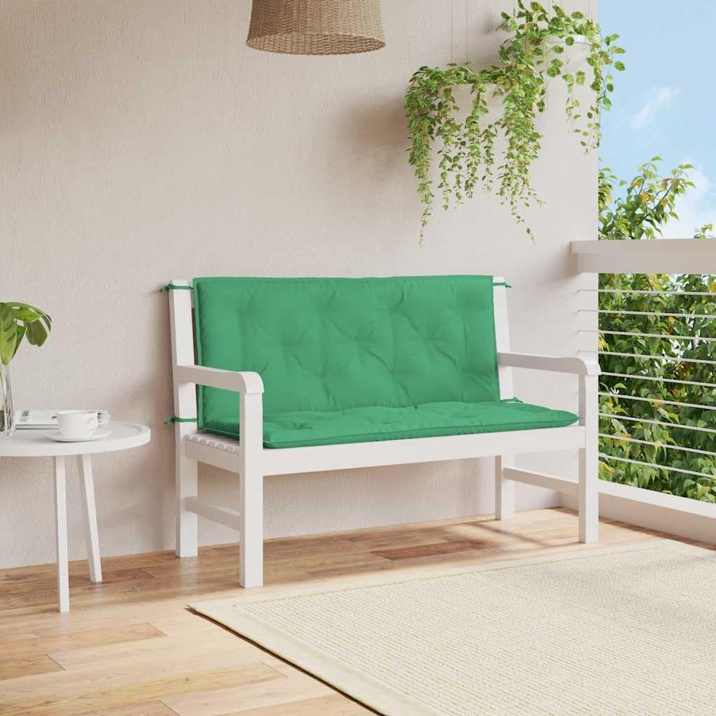 Garden Bench Cushion Green 47.2