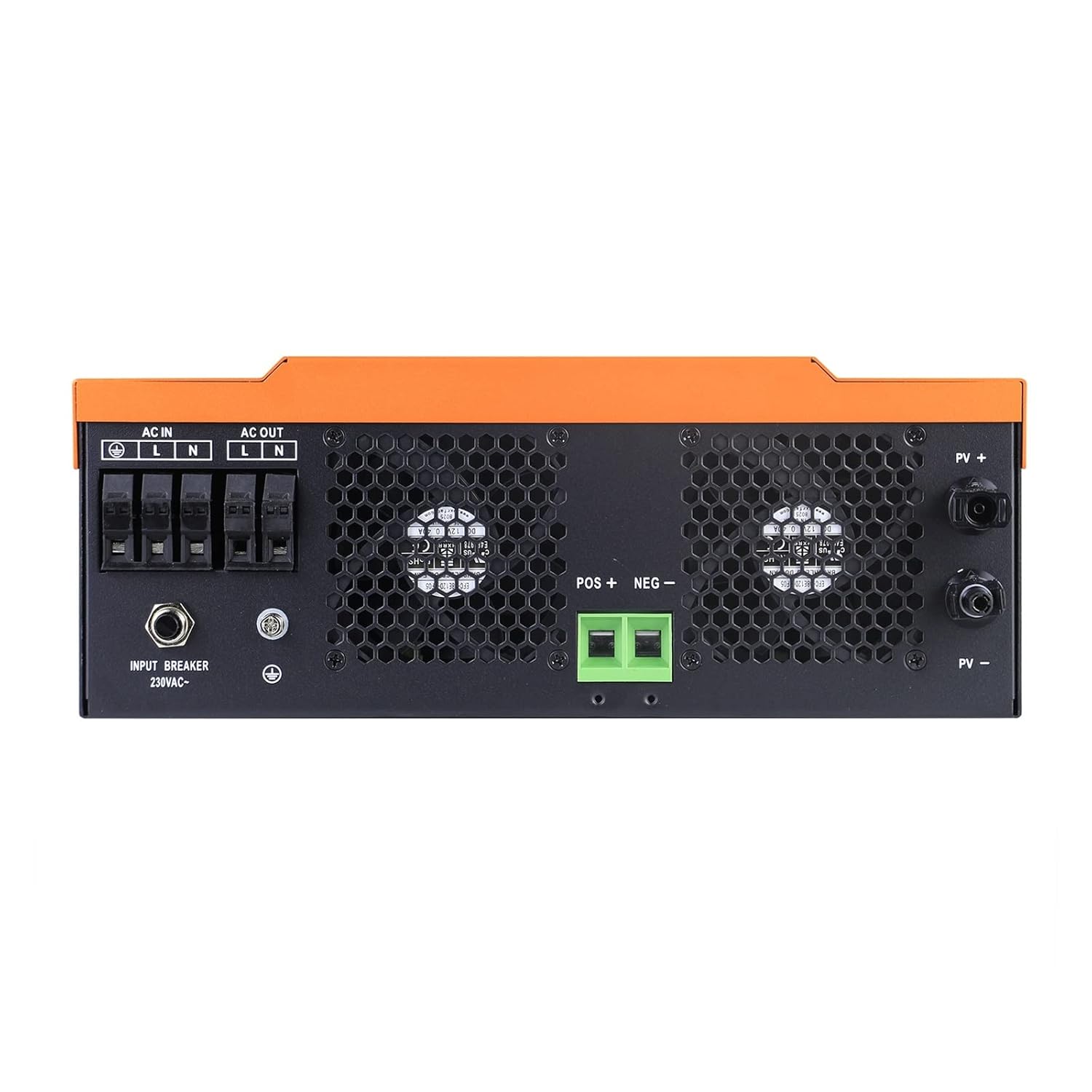 Solar Controller, 6.2KW Hybrid Solar Inverter Pure Sine Wave Inversor 48V 230VAC PV Input Max 500vdc MPPT 120A Solar Controller Support Li(6.2KW Without WiFi)