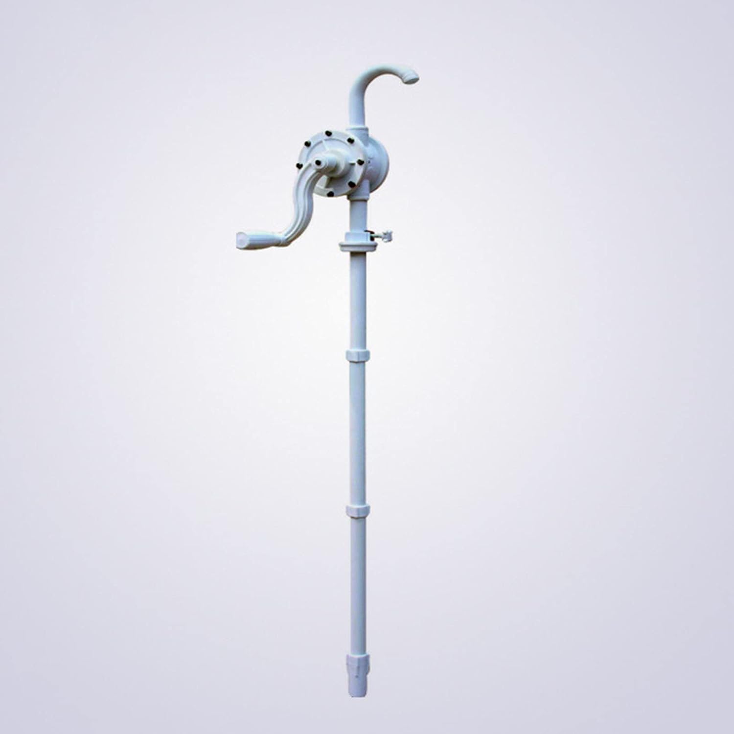 Hand Tool Rotary Barrel Pump,Drum Rotary Hand Pump New Oil Fuel Barrel Heavy Duty，Transfers Antifreeze, Gas, Kerosene, Oils and More for Use On 15 to 55 Gallon Drums