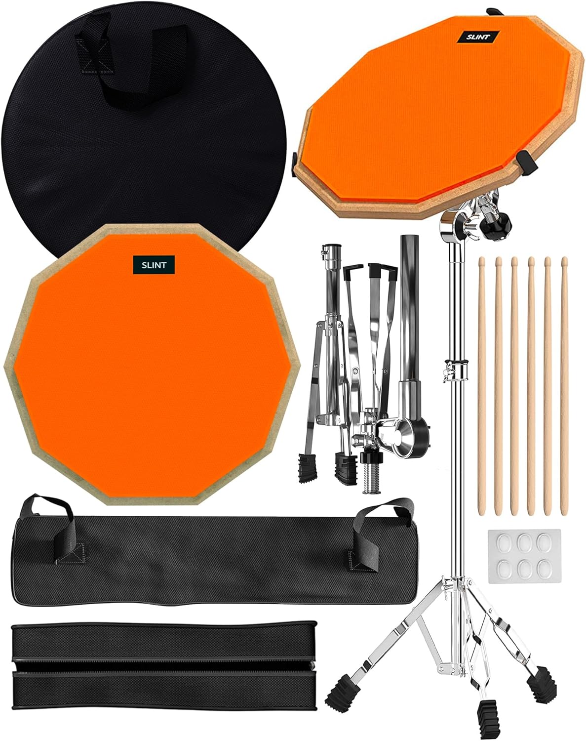 SLINT Drum Practice Pad Set – 12