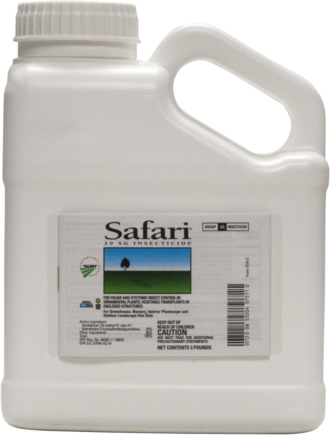 Safari 20SG Systemic Insecticide with Dinotefuran