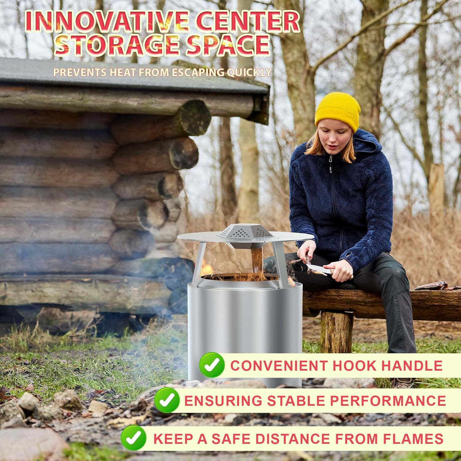 Heat Deflector for Solo Stove Bonfire 19.5