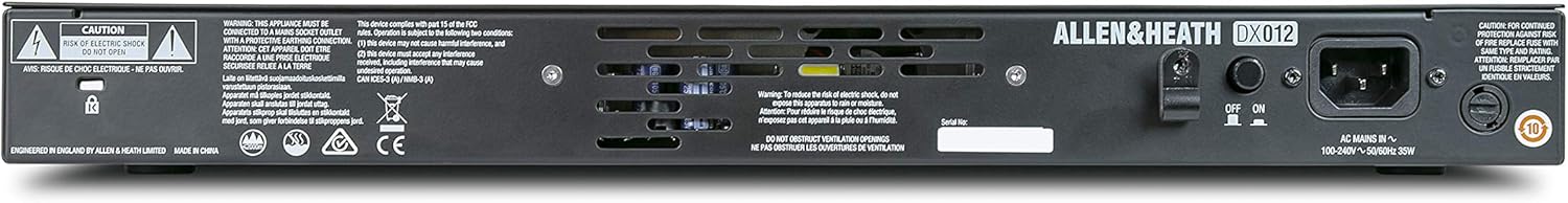 Allen & Heath DX012 12 XLR Output Audio Expander with AES Functionality