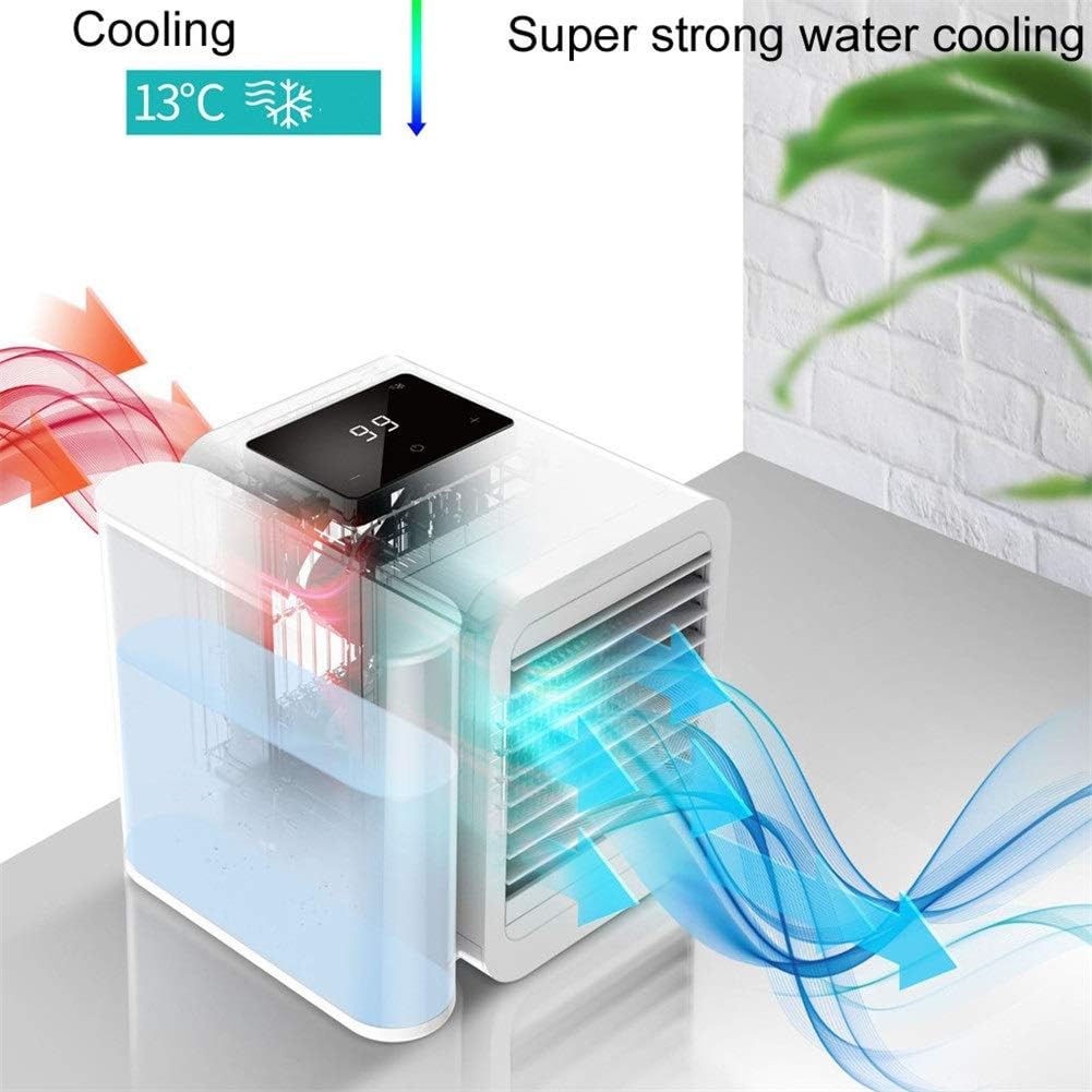 Air Cooler Air Conditioner Fan Small Air Cooler Desktop Small Air Conditione Purifier Air Flow Cooling Cool Fan(