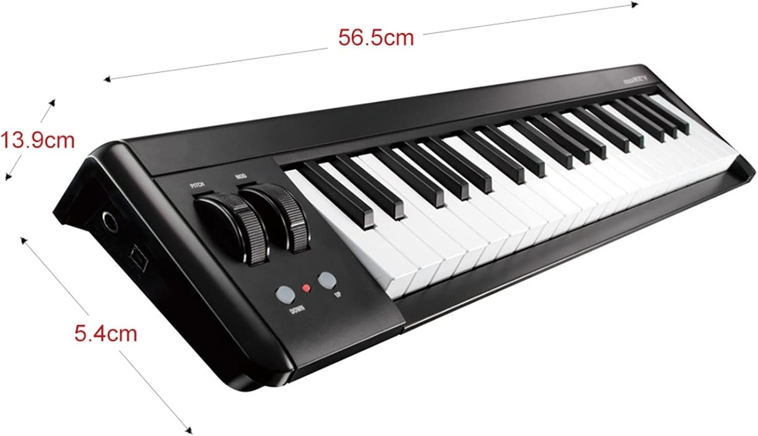 Keyboard Piano 37-Key Compact USB MIDI Keyboard Controller USB