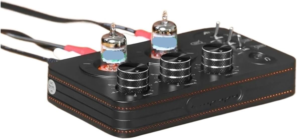 A1 Mini JAN5654 Tube Phono Preamplifier Stereo Desktop Audio Preamplifier HiFi Headphone Amplifier