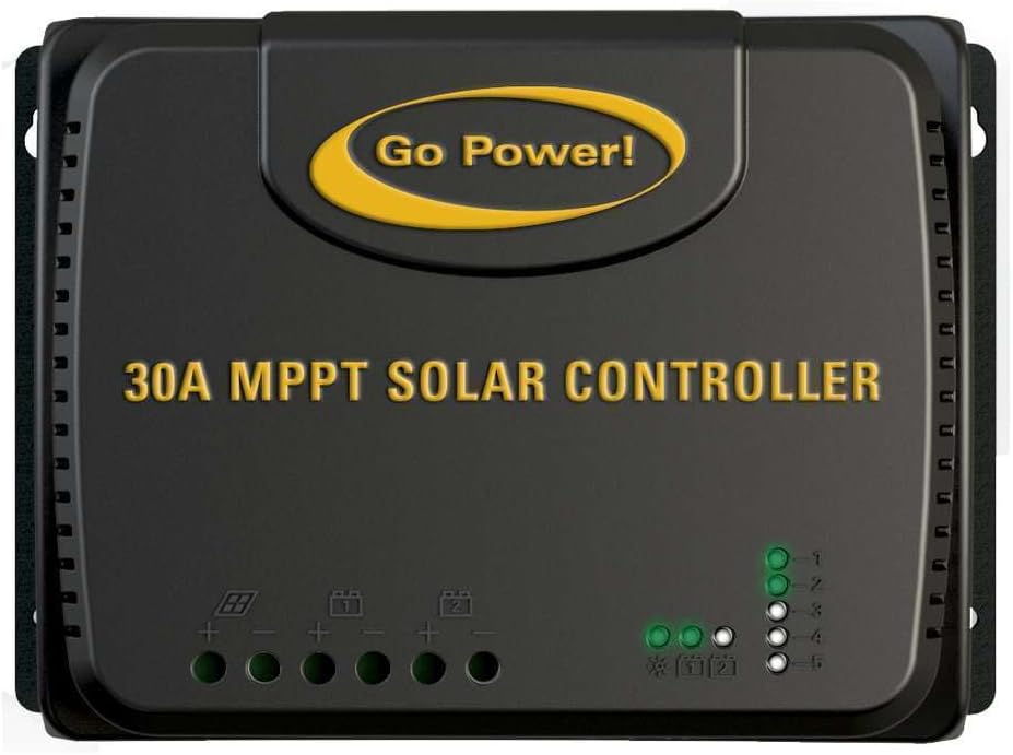 GoPower 82890 GP-RVC-MPPT-30 30A MPPT Solar Controller + RV-C