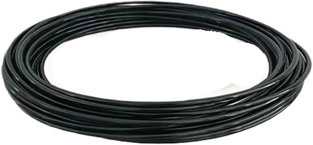 Revive Furniture Steel Wire Weaving Motorcycle Brake Hose Explosion-proof High Temperature Resistant Reinforced Clutch Oil Pipe Universal(Black AN3,5M_OD 7.5XID 3.2MM)