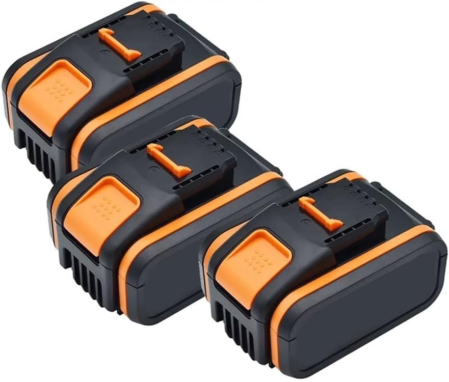 OUTMX 20V 6000mAh Compatible for Worx Battery WA3551 WA3572 WA3553 WX390 WX176 WX178 Cordless Power Tool Spare Batteries(6AhX3)