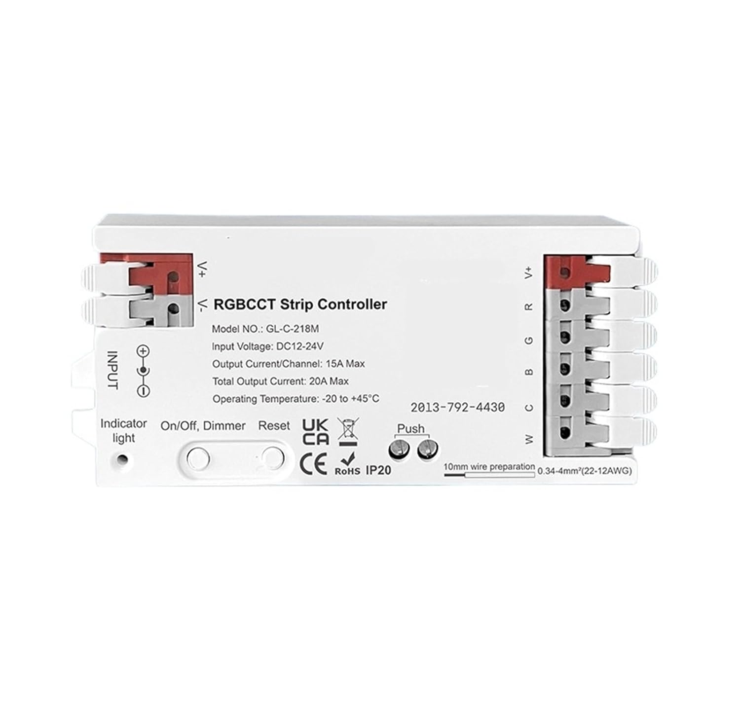 LED Controller DC12V 24V RCT Dimmer