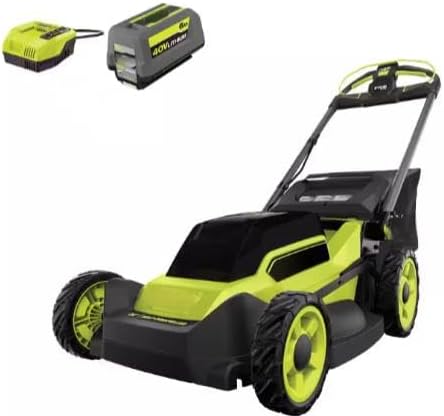 RY401180 Fits For RYOBI 40V HP Brushless 20 in. Cordless Electric Battery Walk Behind Self-Propelled Lawn Mower with 6.0 Ah Battery and Charger