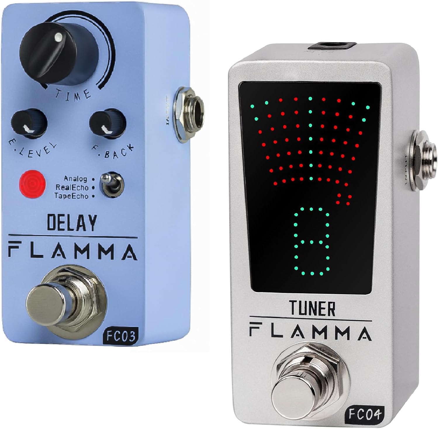 FC03 Delay Pedal and FC04 Tuner Pedal