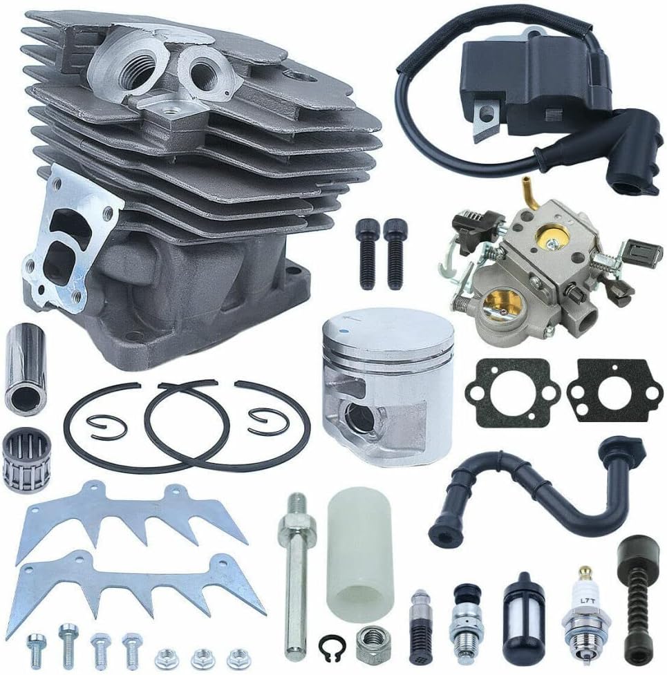 Replace Tool Spare Part for Machines for Stjhl MS362 MS362C 47mm Cylinder Piston Carburetor Oil Fliter Kit Chainsaw (#US-20072024-08881)