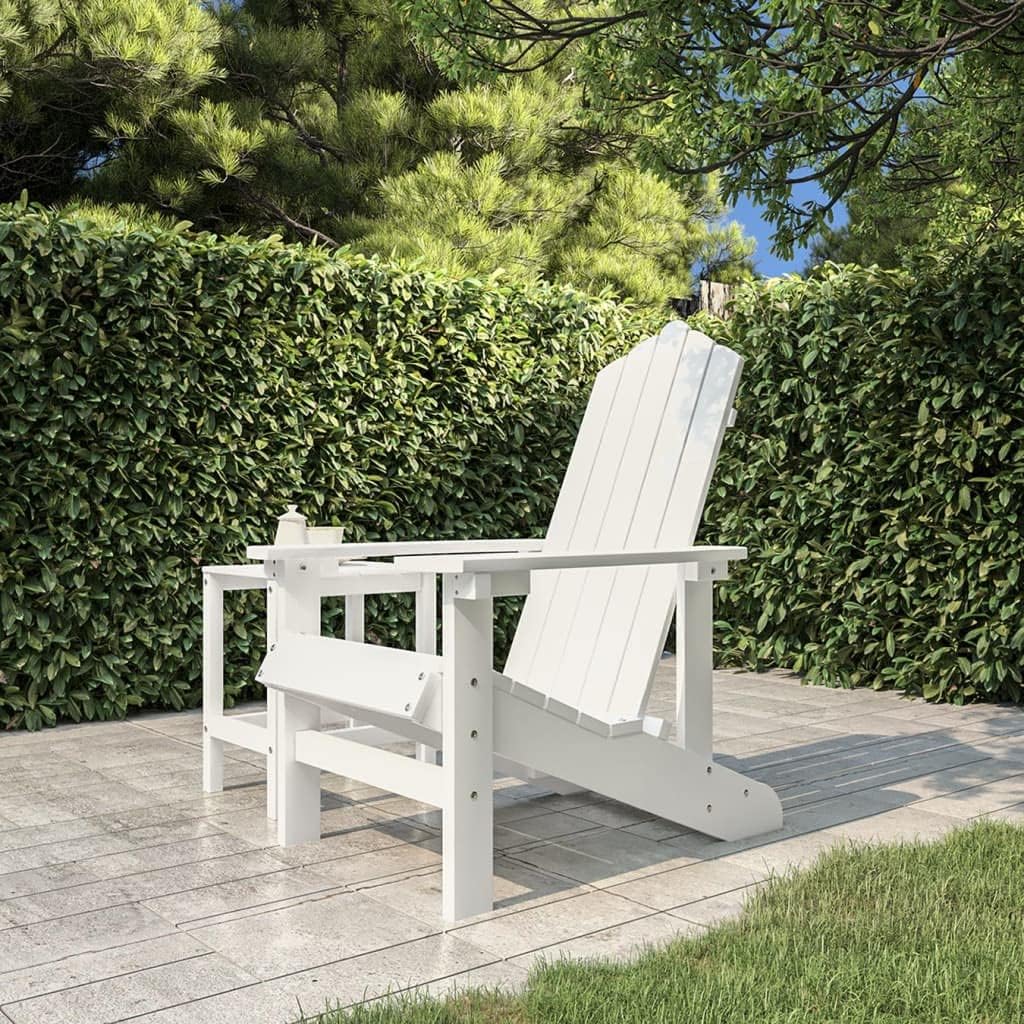 Patio Adirondack Chair HDPE White,Premier Adirondack Chair for Enhanced Outdoor Relaxation Outdoor Furniture, Outdoor Chairs