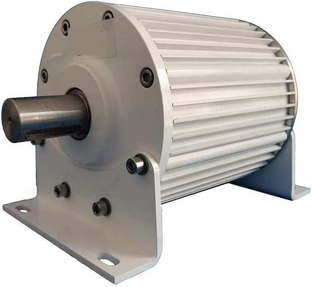 Wind Power Turbine Generator 1KW~10KW Low RPM Permanent Magnet Wind Turbine Generator 10000W 48V 96V Free Energy Generator Alternative Energy (Color : With base, Size : 380V_1600W)