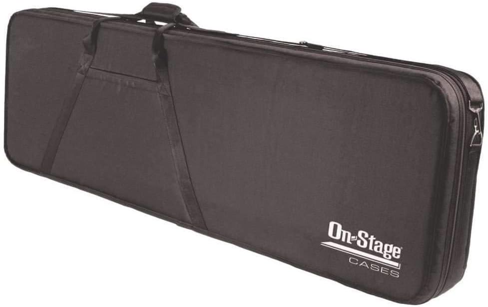 On-Stage (GPCB5550) Polyfoam Bass Guitar Case, Black