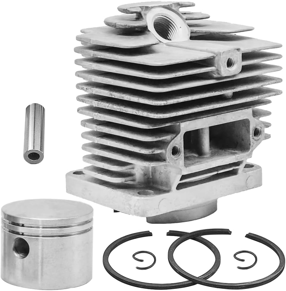 A69715 Nikasil Plated 46mm Cylinder Kit For Homelite Big Red Old Blue Chainsaw Super-XL SXL-AO SXLAO XL-AO XL12 UT-10045 UT-10166 UT-10499 UT-10525 UT-10560 UT-10590 UT-10712 UT-10739