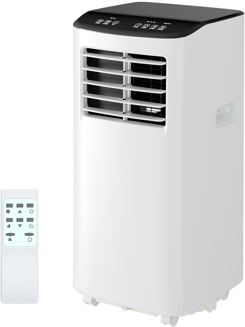 Portable Air Conditioner, 8,000 BTU for Large Room up to 450 Sq. Ft., Portable Air Conditioner w/ 24H Timer, Dehumidifier & Fan Modes, Bedroom AC Unit
