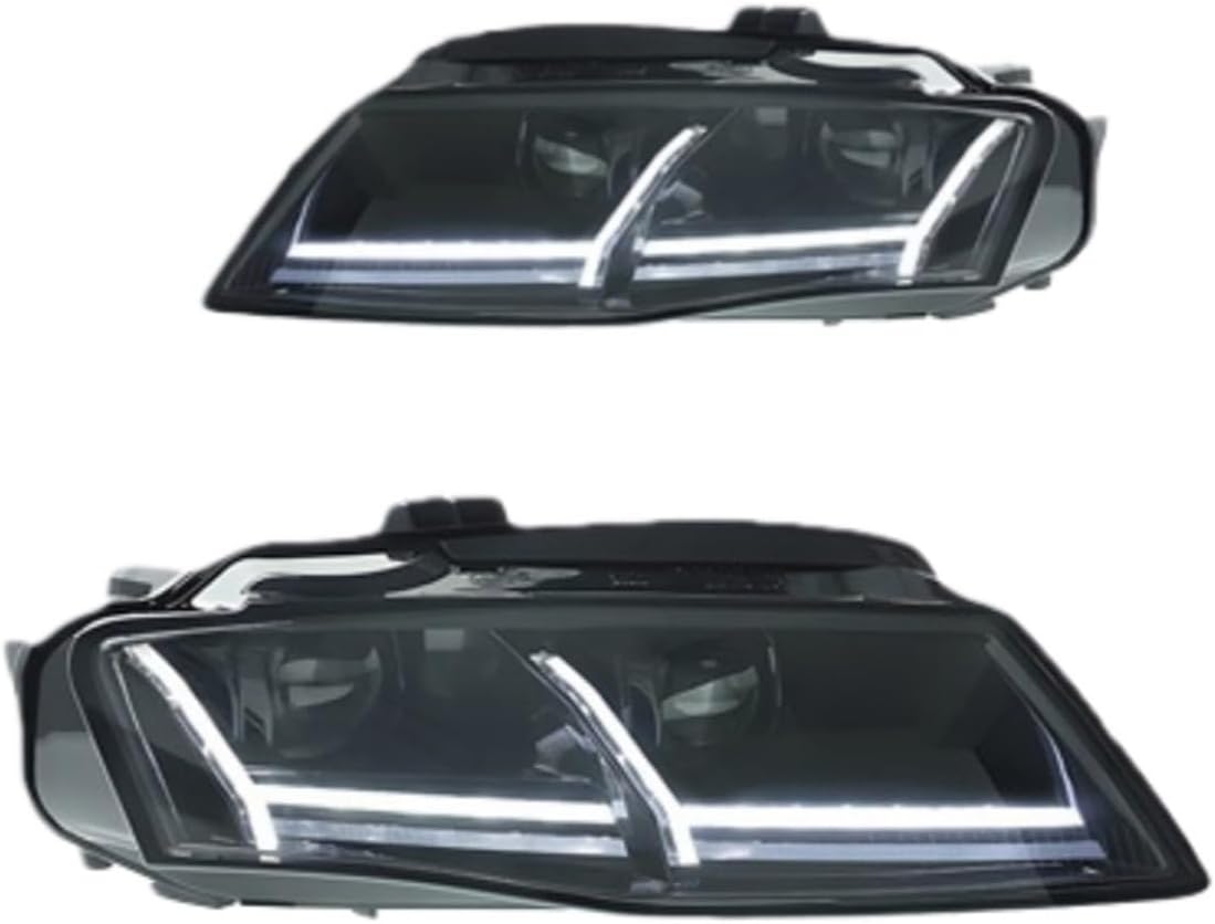 Compatible For Audi A4 A4L RS4 S4 B8 2009-2012 Car Headlights Assembly Upgrade Plug Play LED Projector Lens Accessories