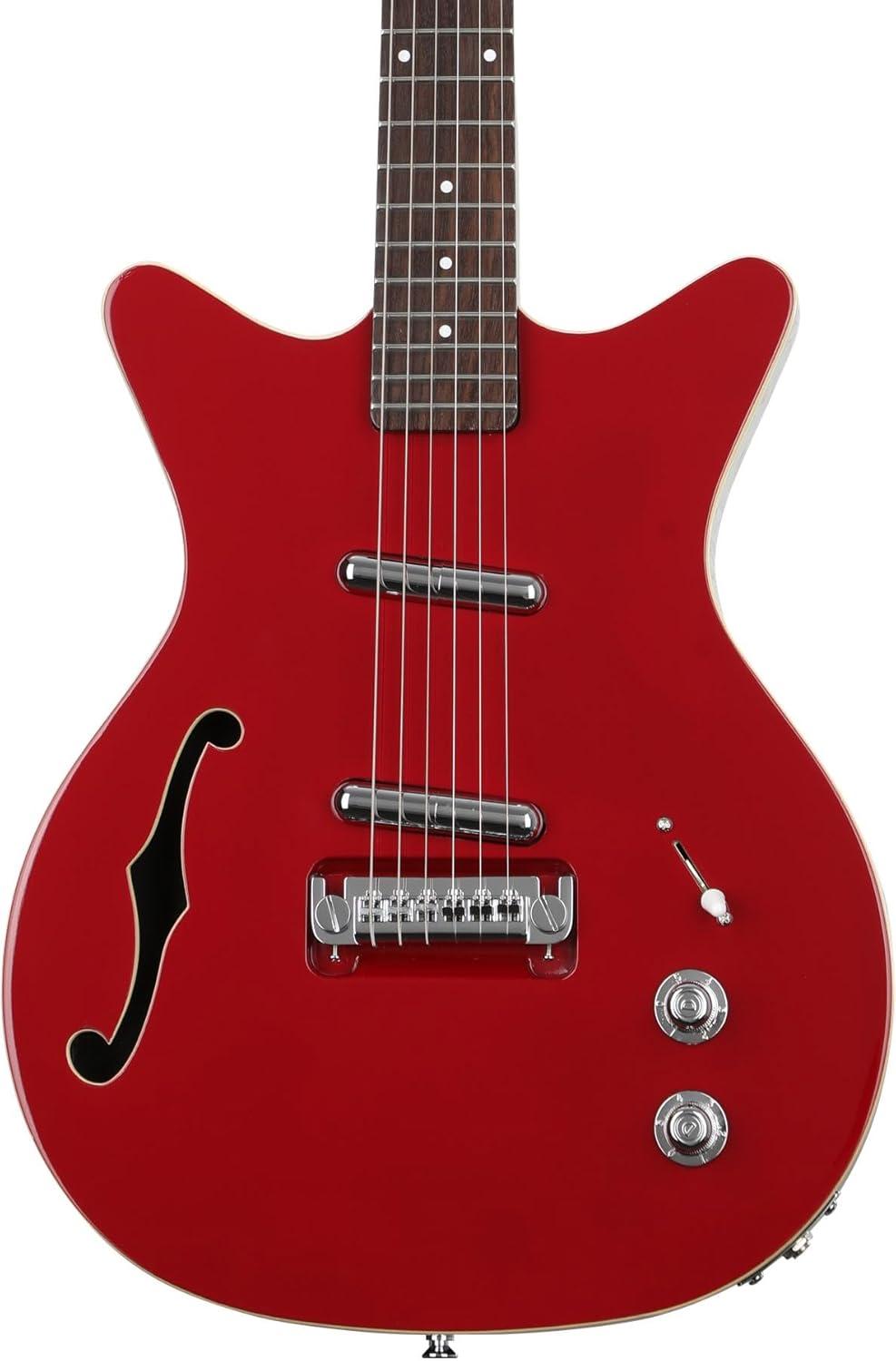 Danelectro Fifty Niner DC Semi-hollowbody Electric Guitar - Red Top