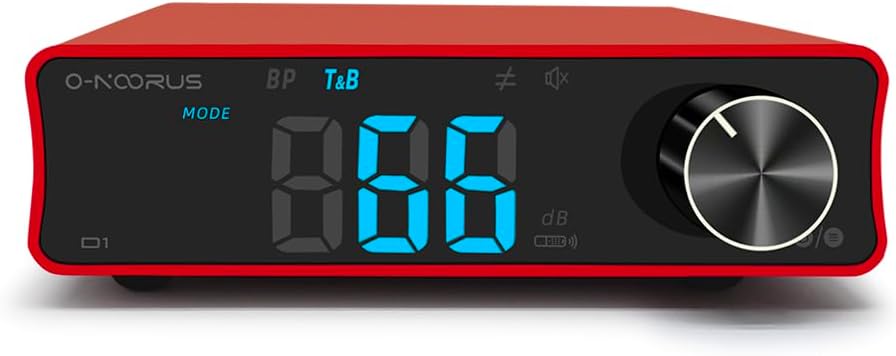 D1 TPA3255 PFFB Stereo Power Amplifier 300Wx2 with Treble Bass Tone,Subwoofer,Pre-Out, for Home Theater 2.1 Channel Amplifier,with 36V 5A Power Adapter