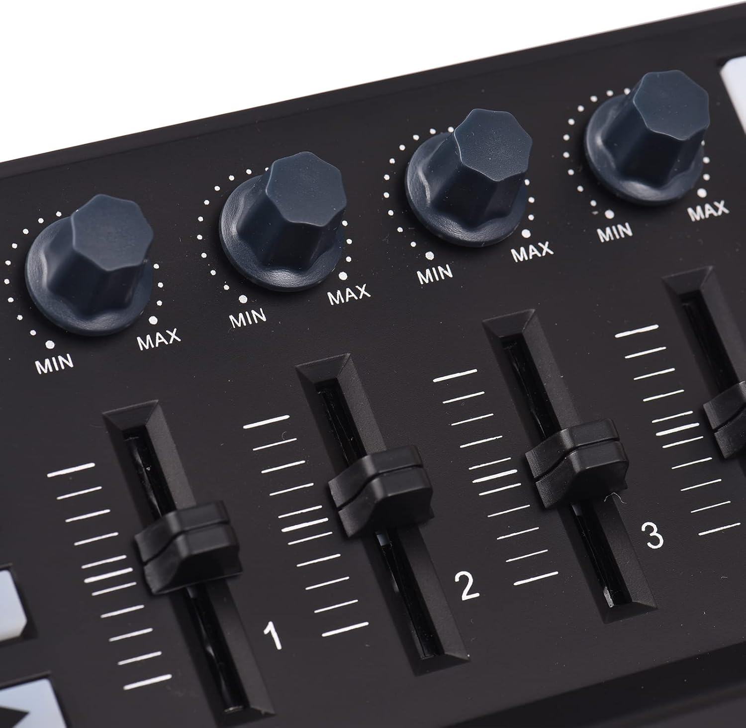 Mini Portable Mini 25-Key USB Keyboard and Drum Pad MIDI Controller