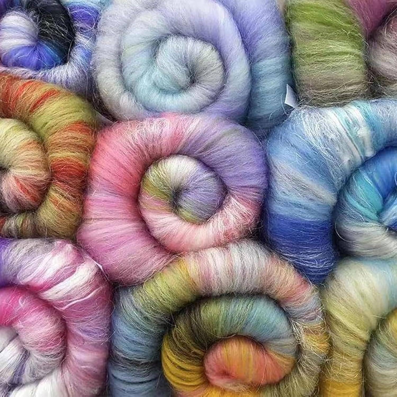 DIY Manual Wool Felt Machine, Wool Blending Board Carding Machine, with Roller and Nylon Bearings, Mix Colors Quickly and Efficiently, for Cotton, Linen, Silk