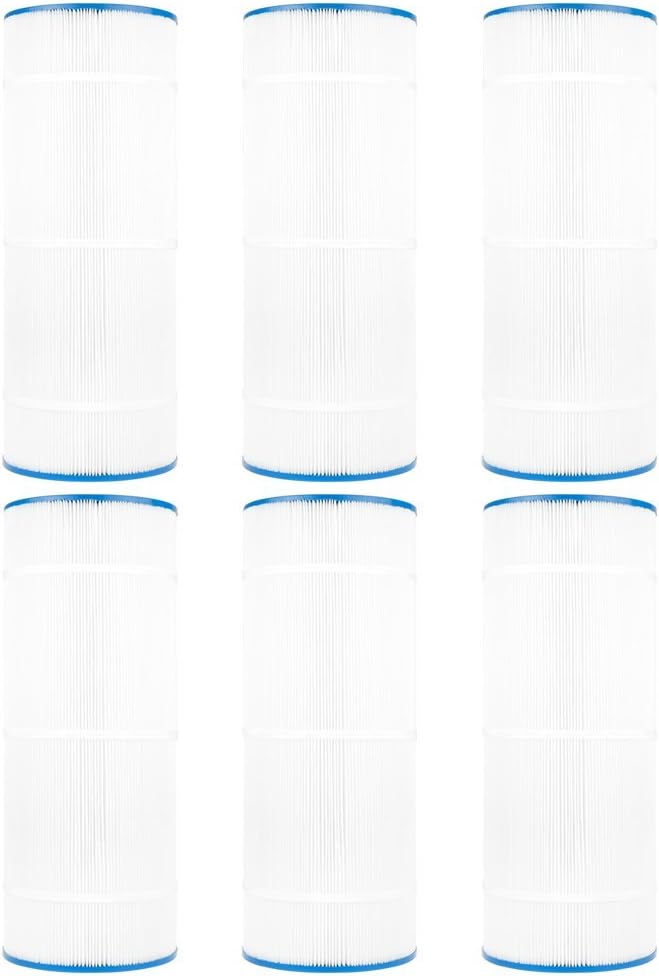 Clear Choice Pool Spa Filter 8.94 Dia x 23.31 in Cartridge Replacement for Hayward Star-Clear Plus C-1200 Aladdin 22002, [6-Pack]