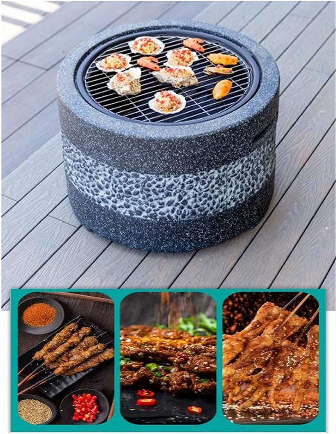 Outdoor Fire Pit 55.5cm/21.9