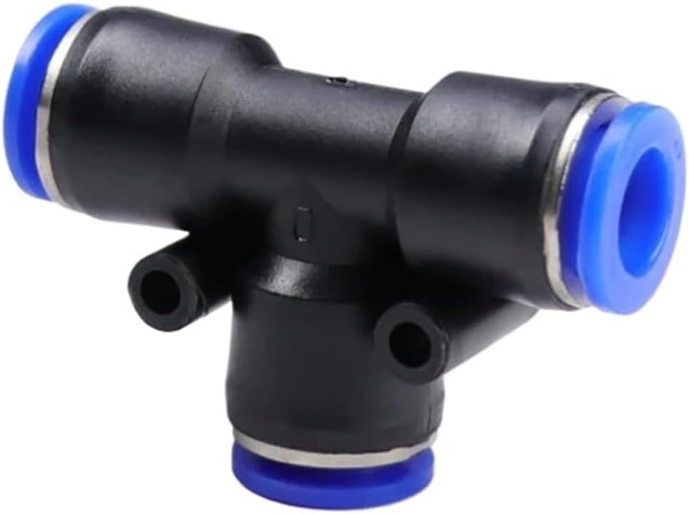 Revive Furniture 1~50pcs Pneumatic Fittings OD4mm 6mm 8mm 10mm 12mm 14mm 16mm PY/PU/PV/PE Series Air Pipe Hose Quick Push In Jions(PE,OD 12MM_30 PIECES)