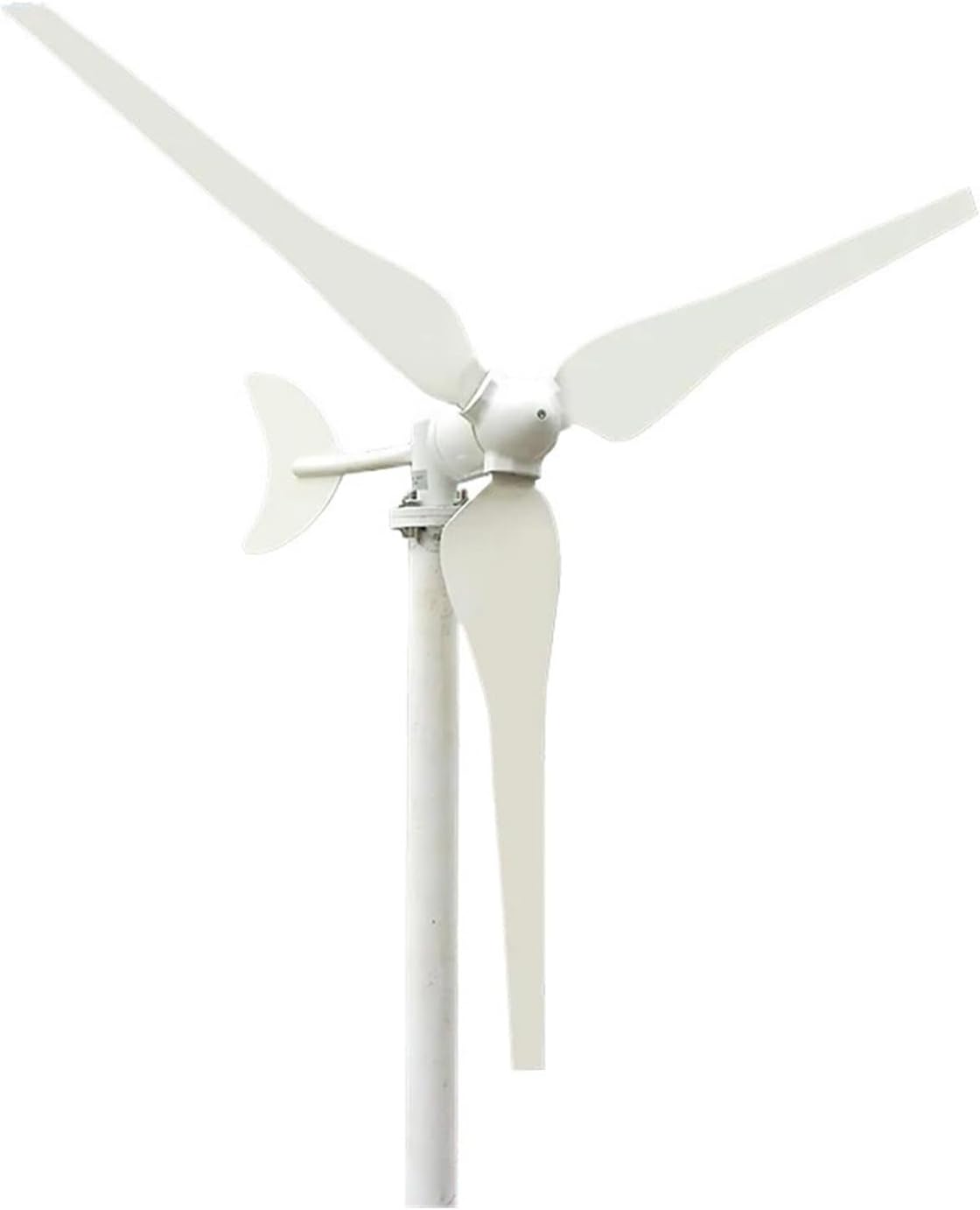 Wind Turbine Generator Kit, 200W Wind Generator 12V 24V with Carbon Fiber Reinforced Plastics Blade Low Wind Speed Starting Wind Turbines for Hybrid Solar Wind System(12V)