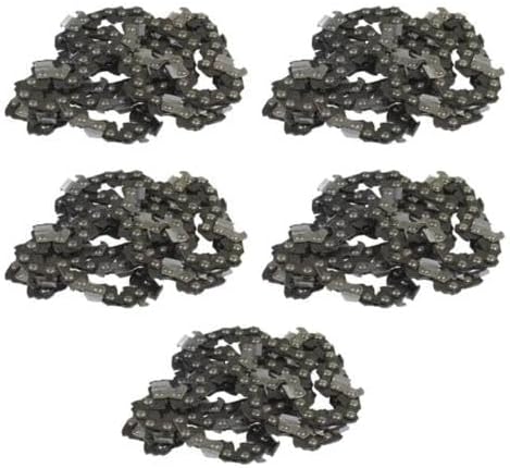 RATION for 5 Pack Chainsaw Chain for 18 Inch Bar .063 .325 74DL Fits for STIHL 024 026 028