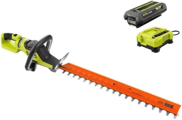 RY40640 Fits For RYOBI 40V HP Brushless 26 in. Cordless Battery Hedge Trimmer with 2.0 Ah Battery and Charger