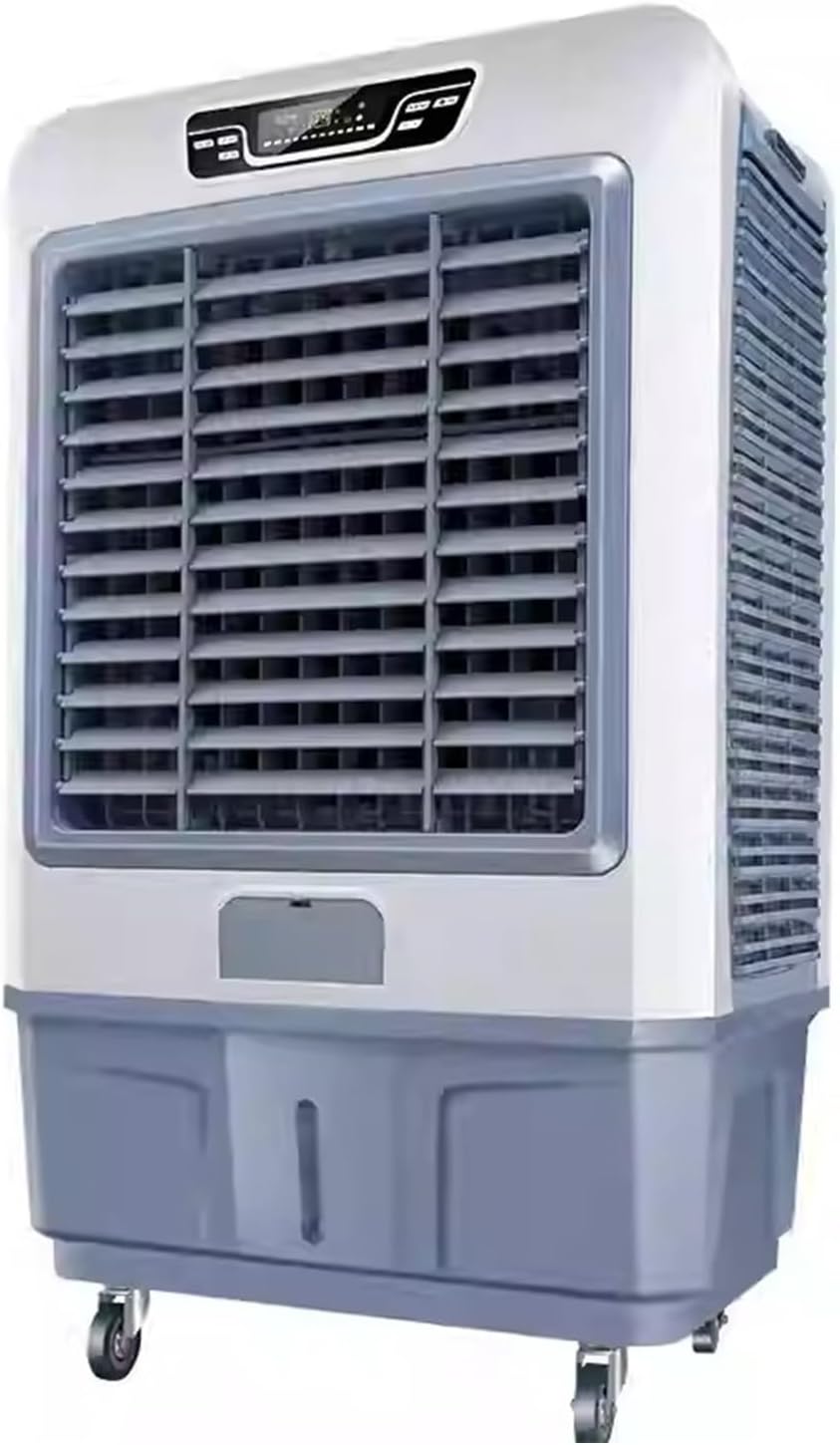 3 in 1 Air Conditioners, Portable Swamp Cooler with Large Water Tank and LED Screen, Evaporative Air Cooler for Room Bedroom Office(76 * 50 * 150cm)